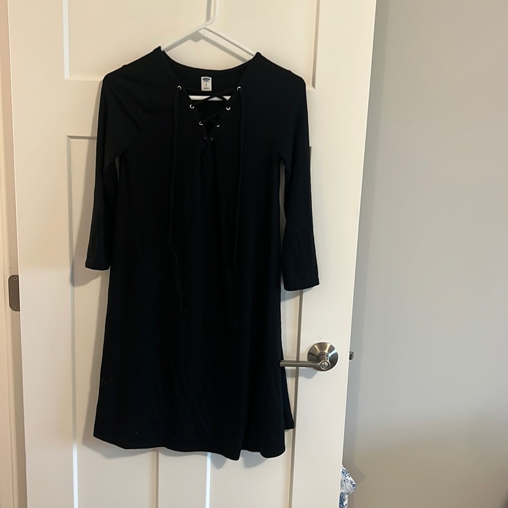 S black old navy dress